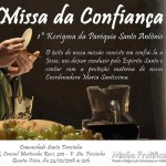 Missa Confiança - Paróquia Santo Antônio, Carapicuíba.